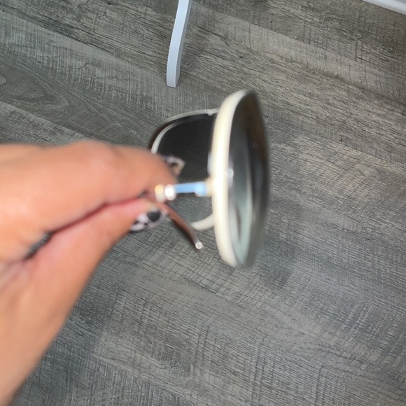 Retail $1,100 Chanel Gradient Shield Aviator Sunglasses - Picture 2 of 9